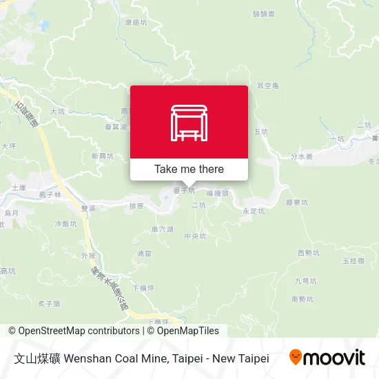 文山煤礦 Wenshan Coal Mine地圖