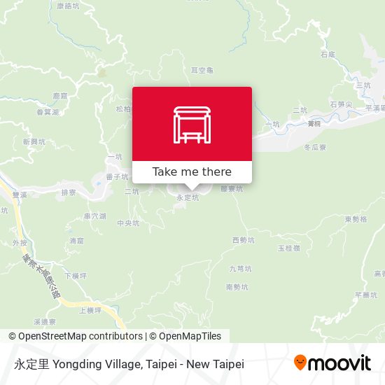 永定里 Yongding Village map