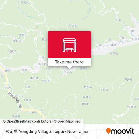 永定里 Yongding Village map