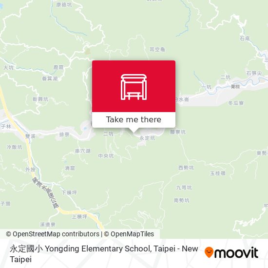 永定國小 Yongding Elementary School map