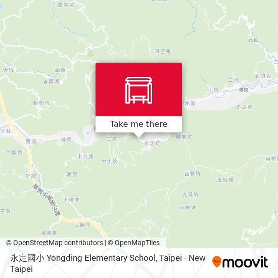 永定國小 Yongding Elementary School地圖