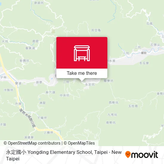 永定國小 Yongding Elementary School map