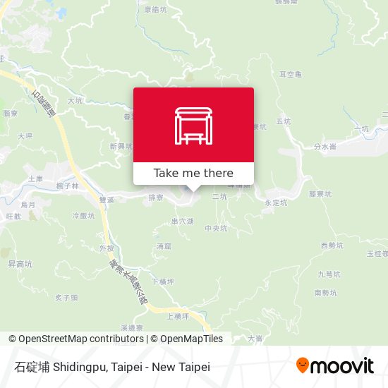 石碇埔 Shidingpu地圖