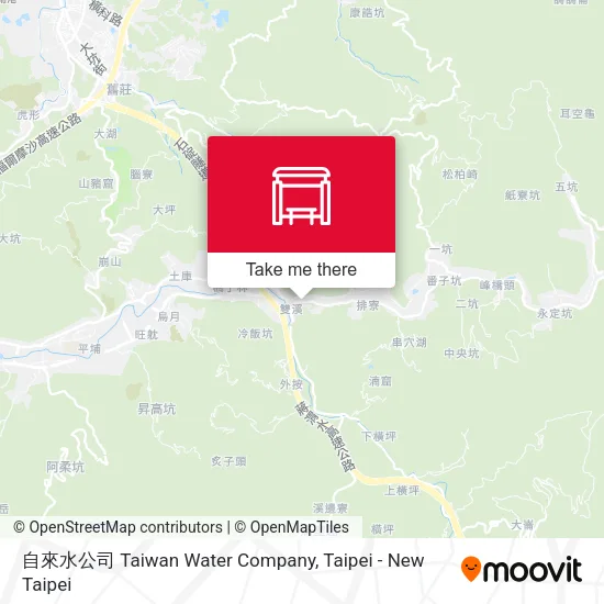 自來水公司 Taiwan Water Company map