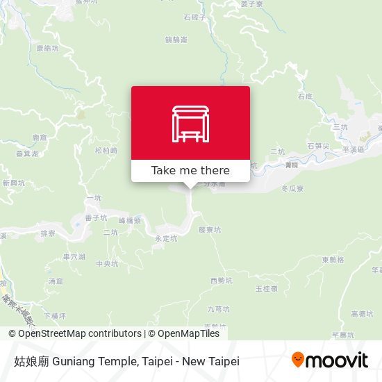 姑娘廟 Guniang Temple地圖