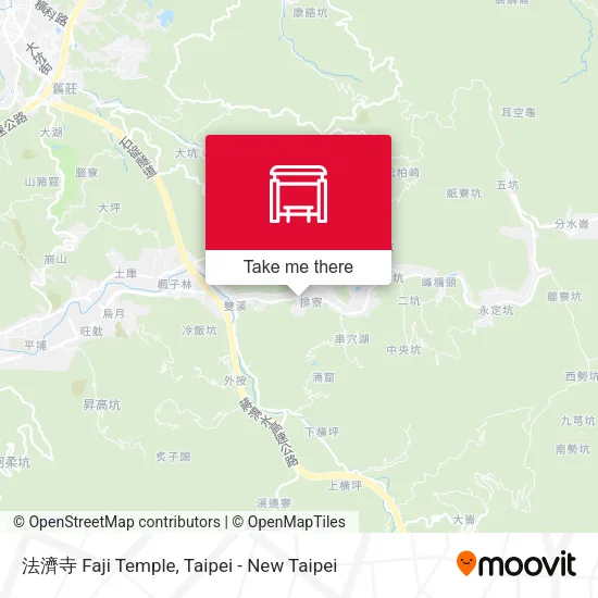 法濟寺 Faji Temple map