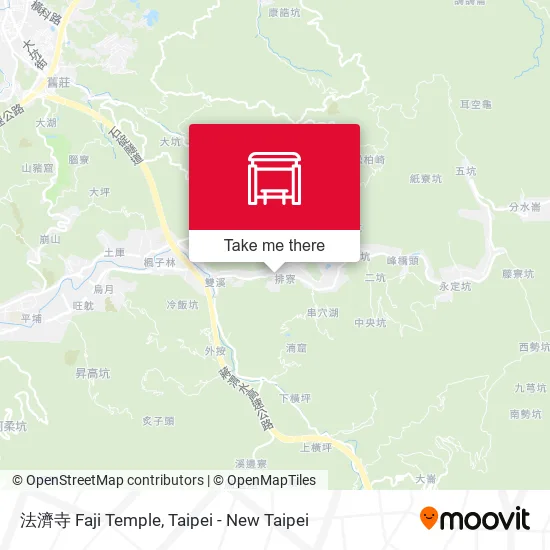 法濟寺 Faji Temple map