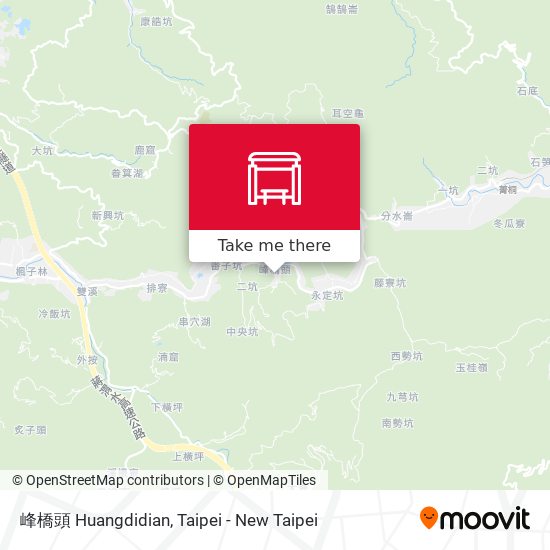 峰橋頭 Huangdidian map