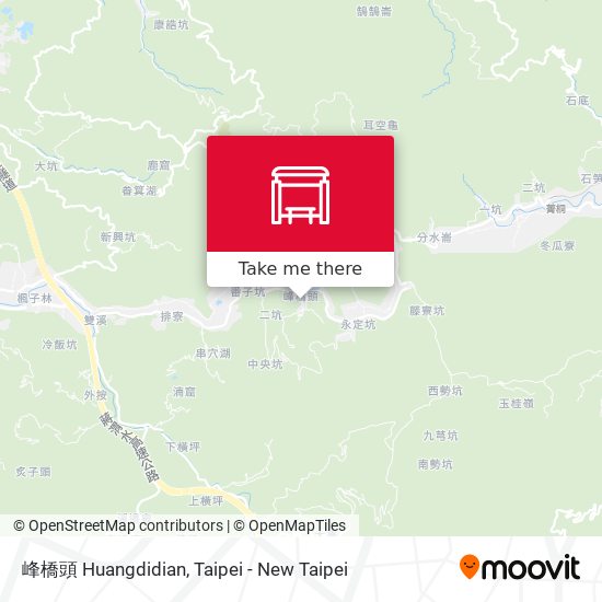 峰橋頭 Huangdidian地圖
