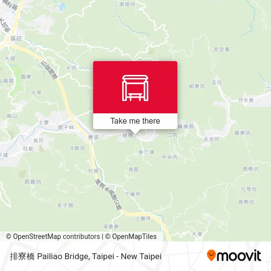 排寮橋 Pailiao Bridge map
