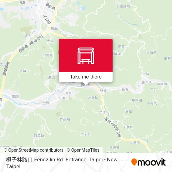 楓子林路口 Fengzilin Rd. Entrance map