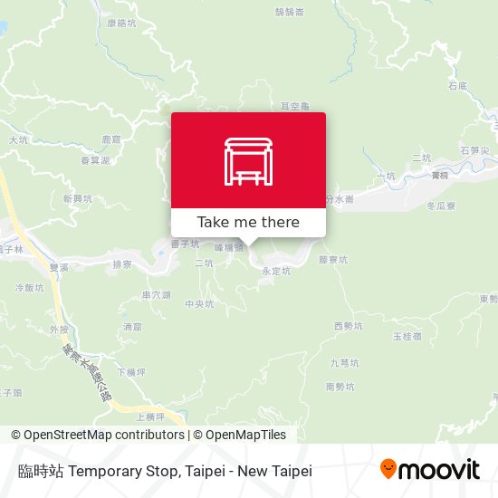臨時站 Temporary Stop map