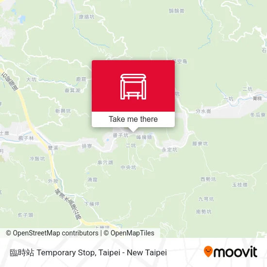 臨時站 Temporary Stop map