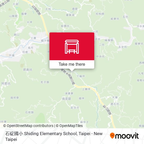 石碇國小 Shiding Elementary School map