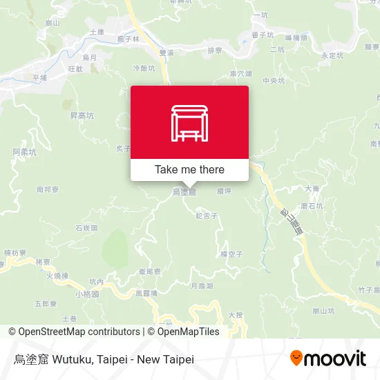 烏塗窟 Wutuku map