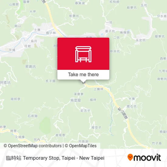 臨時站 Temporary Stop map