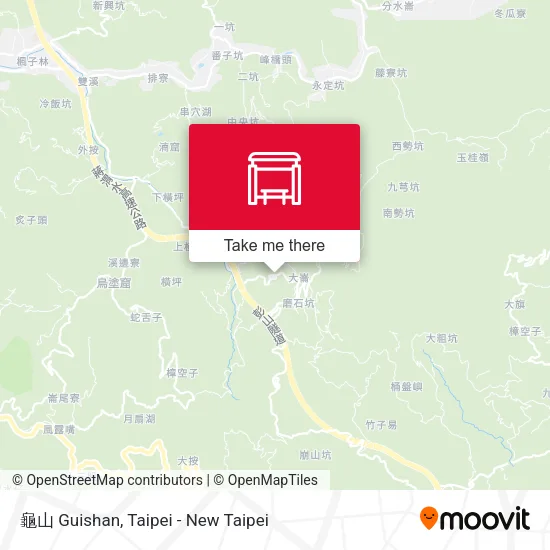 龜山 Guishan map