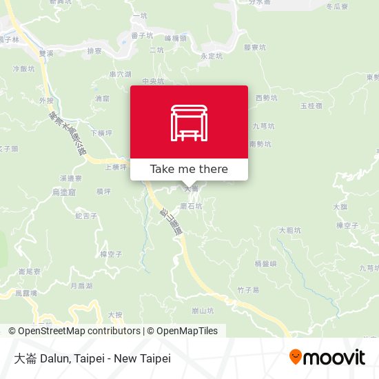 大崙 Dalun map