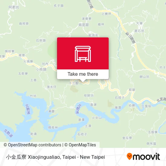 小金瓜寮 Xiaojingualiao map