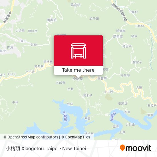 小格頭 Xiaogetou map