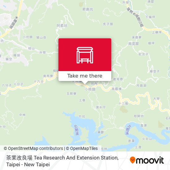 茶業改良場 Tea Research And Extension Station map