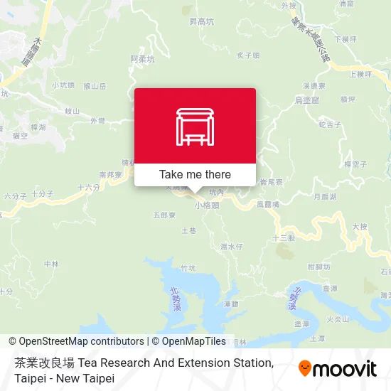 茶業改良場 Tea Research And Extension Station map