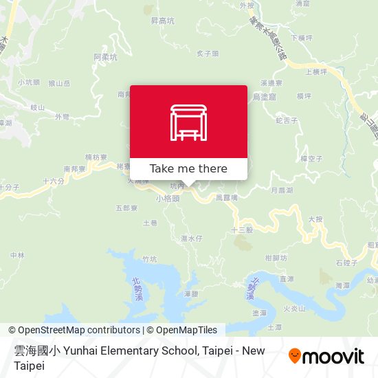 雲海國小 Yunhai Elementary School地圖
