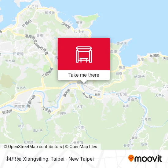 相思嶺 Xiangsiling map