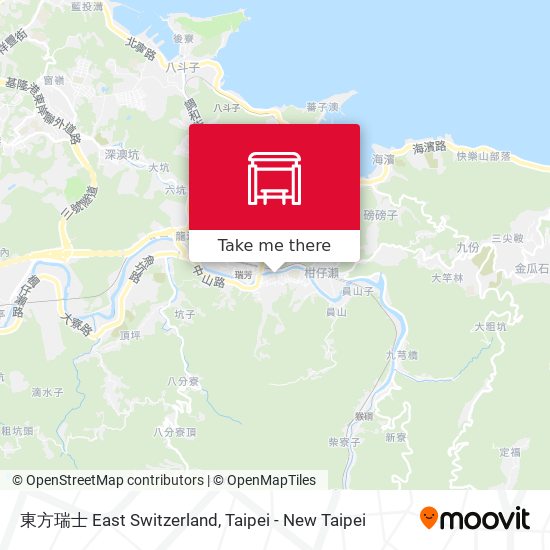 東方瑞士 East Switzerland map