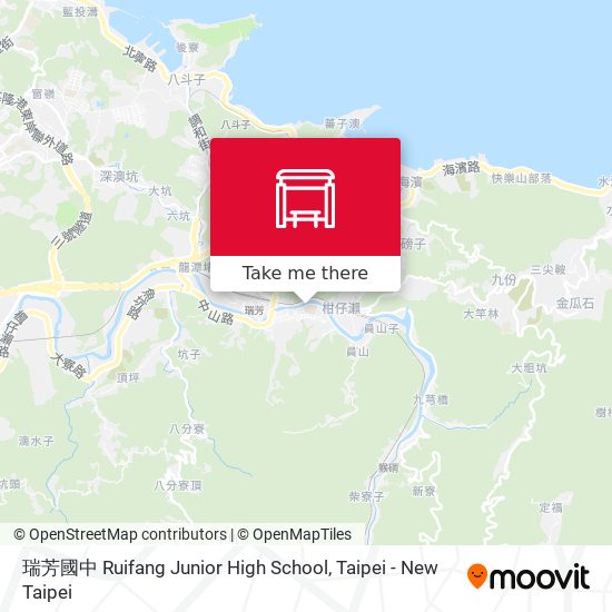 瑞芳國中 Ruifang Junior High School map