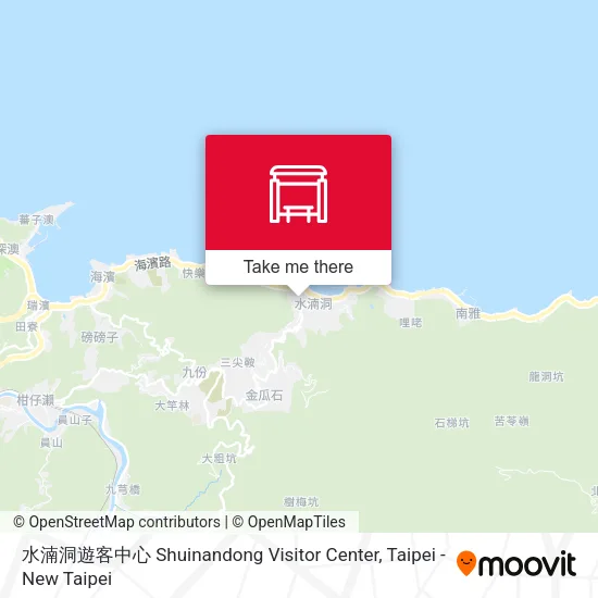 水湳洞遊客中心 Shuinandong Visitor Center地圖