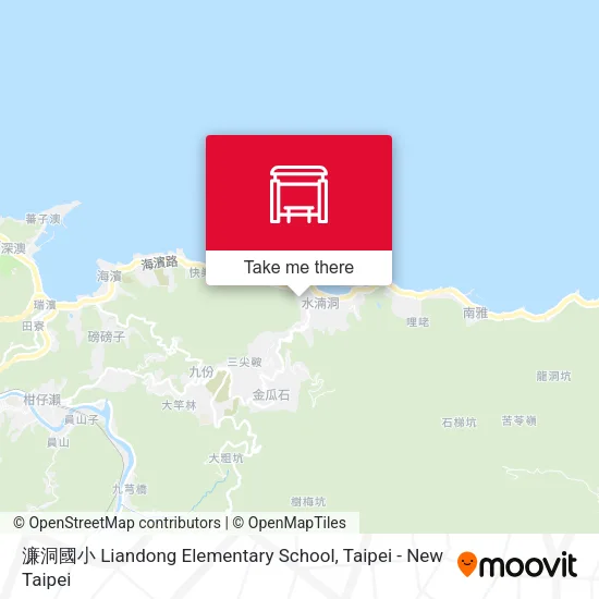 濂洞國小 Liandong Elementary School map