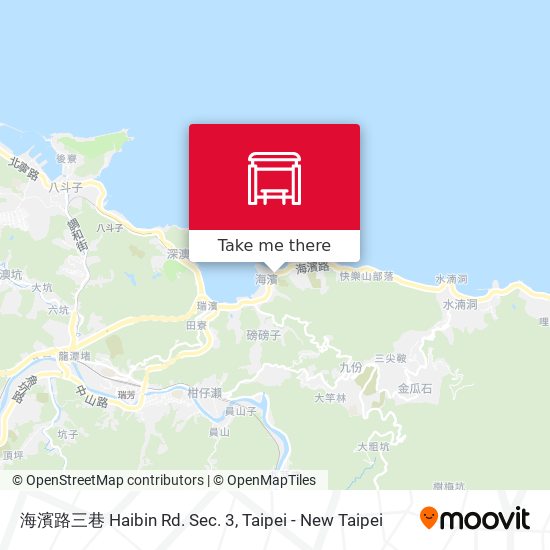 海濱路三巷 Haibin Rd. Sec. 3 map