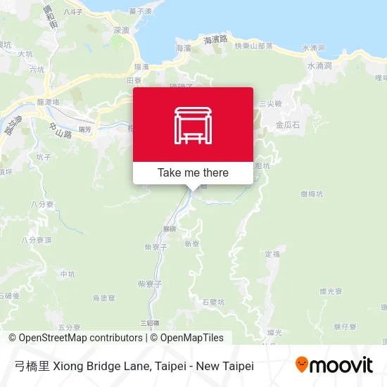 弓橋里 Xiong Bridge Lane map