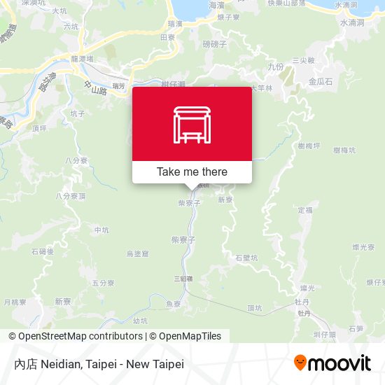 內店 Neidian地圖