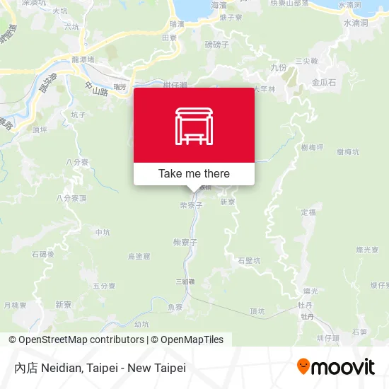 內店 Neidian地圖