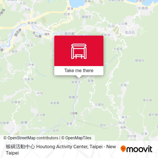 猴硐活動中心 Houtong Activity Center map