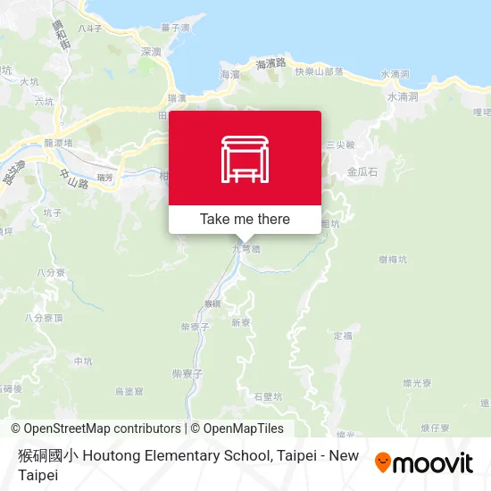 猴硐國小 Houtong Elementary School map