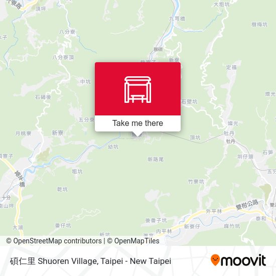 碩仁里 Shuoren Village map