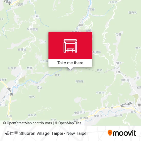 碩仁里 Shuoren Village map