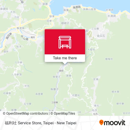 福利社 Service Store map