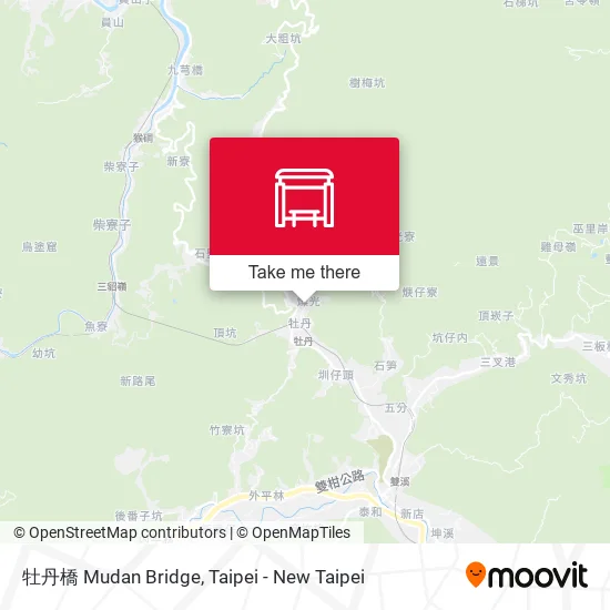 牡丹橋 Mudan Bridge map