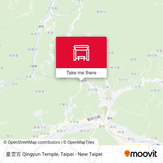 慶雲宮 Qingyun Temple map