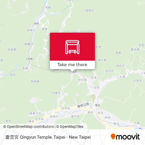 慶雲宮 Qingyun Temple地圖