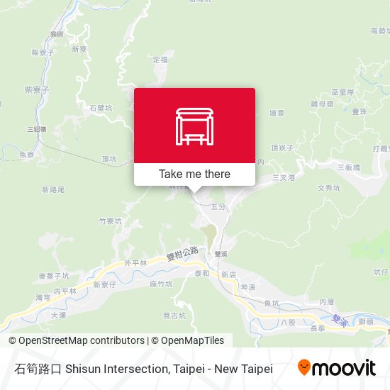 石筍路口 Shisun Intersection map