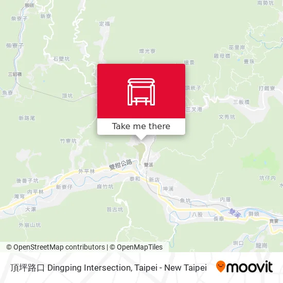 頂坪路口 Dingping Intersection地圖