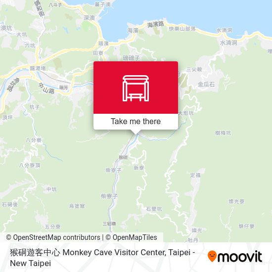 猴硐遊客中心 Monkey Cave Visitor Center map