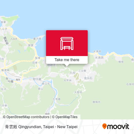 青雲殿 Qingyundian地圖