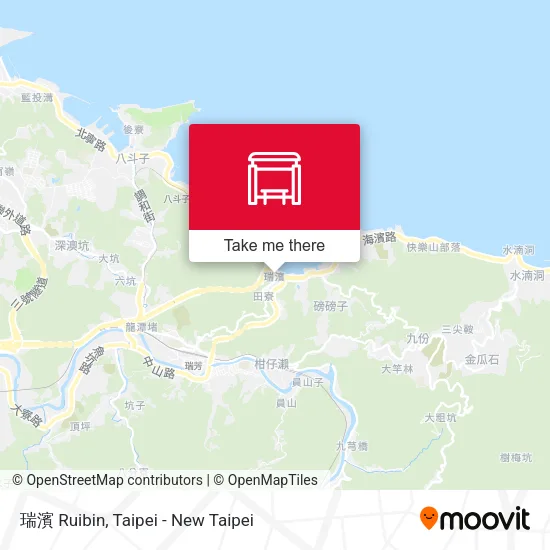 瑞濱 Ruibin map