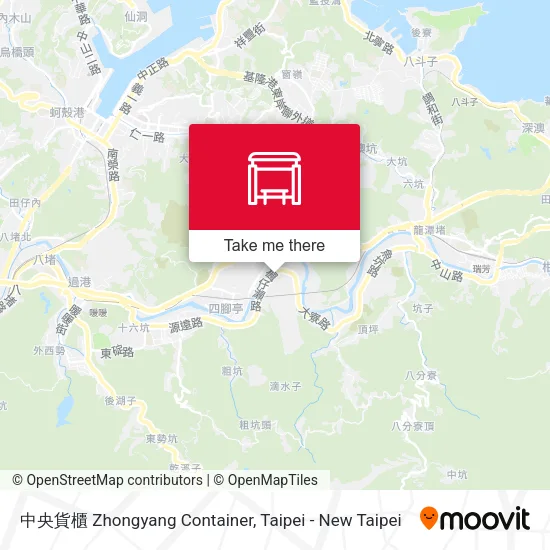 中央貨櫃 Zhongyang Container map